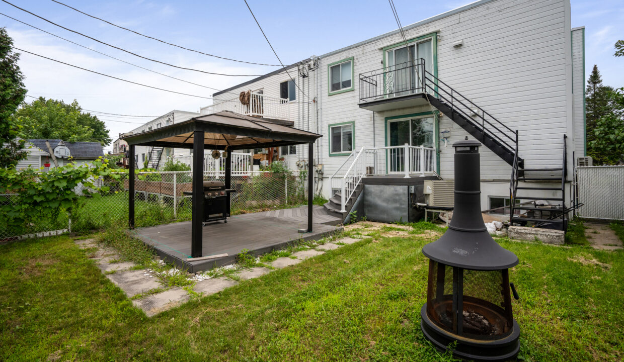Backyard viewing house